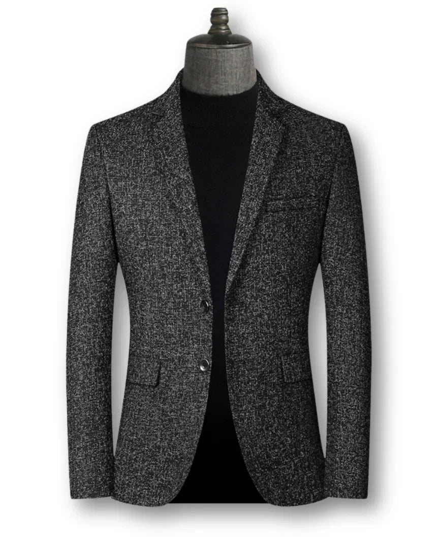 David™ | Blazer Lona Elegante Escocesa