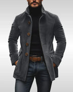 Roberto™ | Chaqueta de algodón acanalado