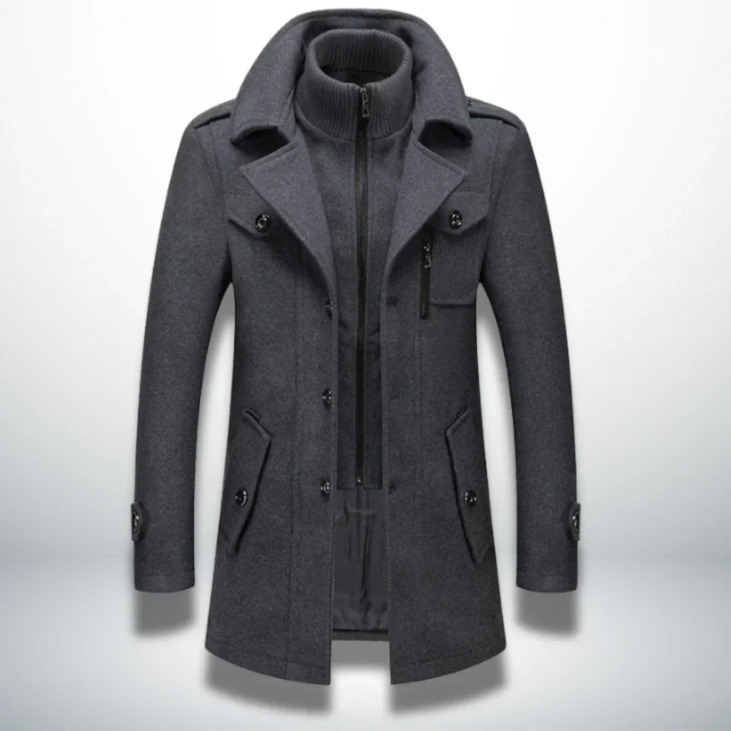 Mokka™ | Abrigo de invierno premium con elegante confección