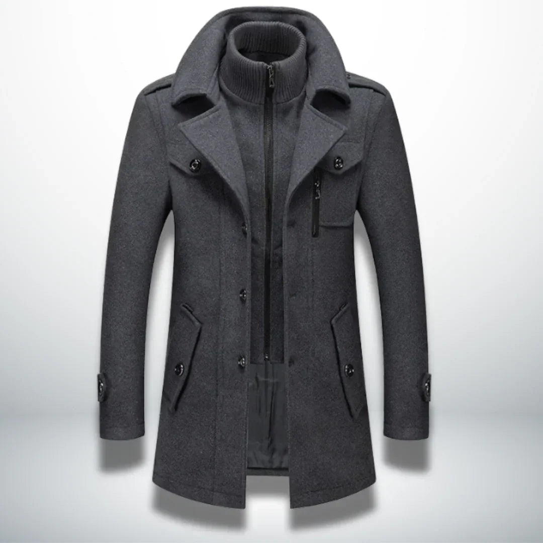 Mokka™ | Abrigo de invierno premium con elegante confección