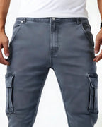 Alex™ | Pantalones cargo elásticos