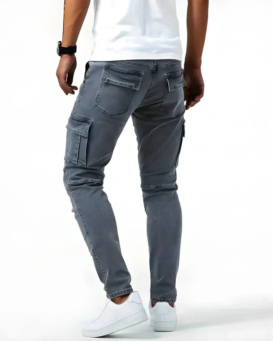 Alex™ | Pantalones cargo elásticos