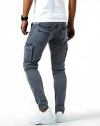 Alex™ | Pantalones cargo elásticos