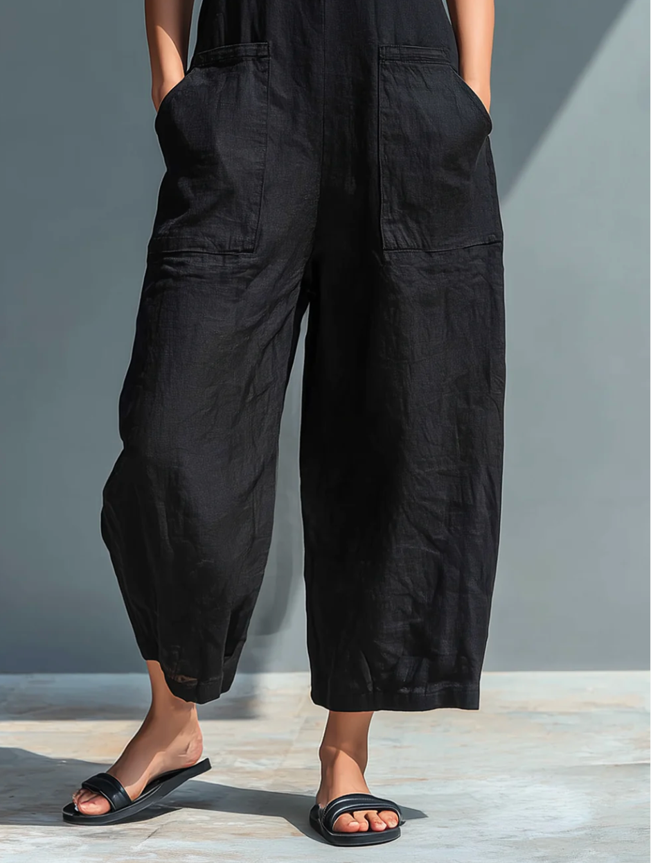 Liria™ Mono Minimalista sin Mangas Elegante