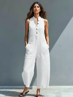Liria™ Mono Minimalista sin Mangas Elegante