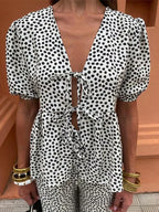 Leonor | Conjunto Casual Chic de Dos Piezas
