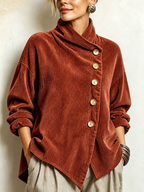 Olivia | Camisa de Pana con Botones