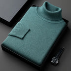 Elton™ | Jersey de cachemira refinado de cuello alto