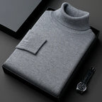 Elton™ | Jersey de cachemira refinado de cuello alto