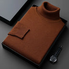 Elton™ | Jersey de cachemira refinado de cuello alto
