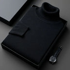 Elton™ | Jersey de cachemira refinado de cuello alto
