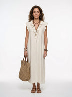 Camila | Vestido largo bohemio