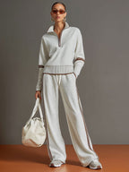 Marietta – Set Elegante con Pantalón de Pierna Ancha
