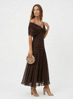 Paula™ | Vestido largo con escote en V