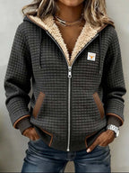 Veria | Chaqueta acolchada con capucha elegante
