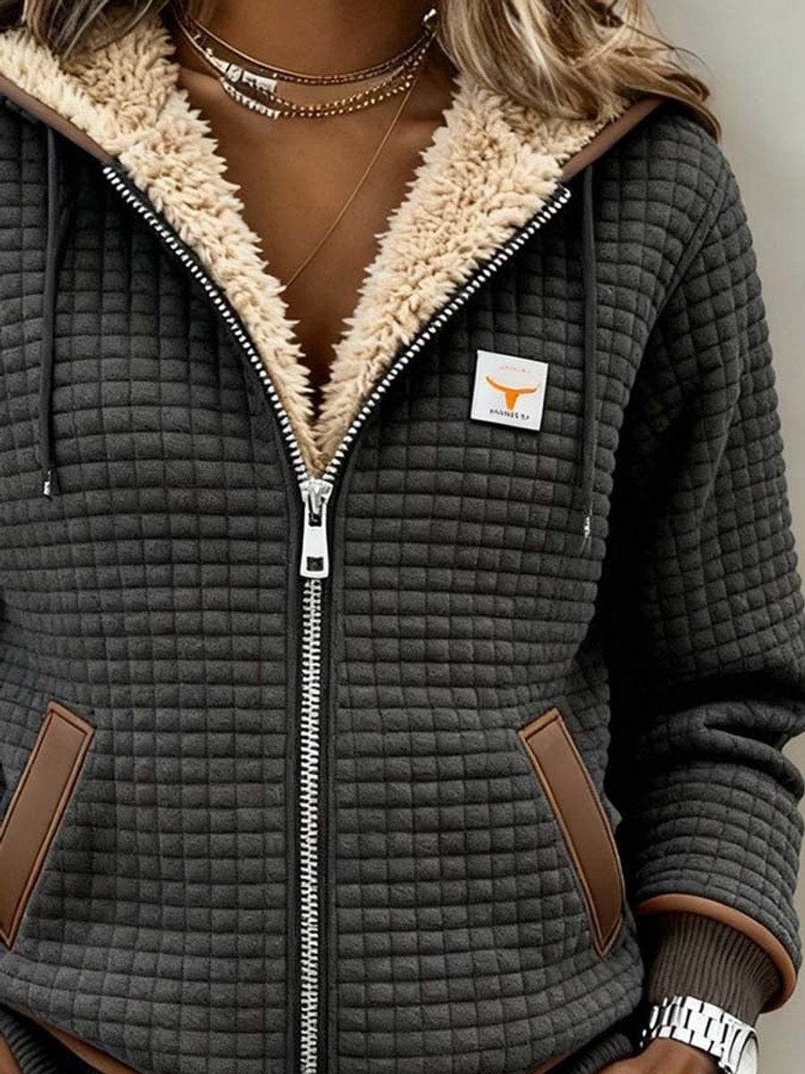 Veria | Chaqueta acolchada con capucha elegante