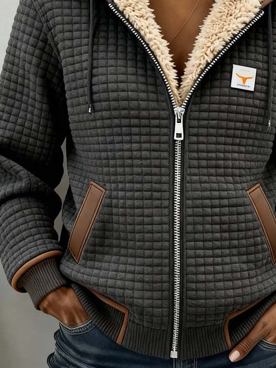 Veria | Chaqueta acolchada con capucha elegante